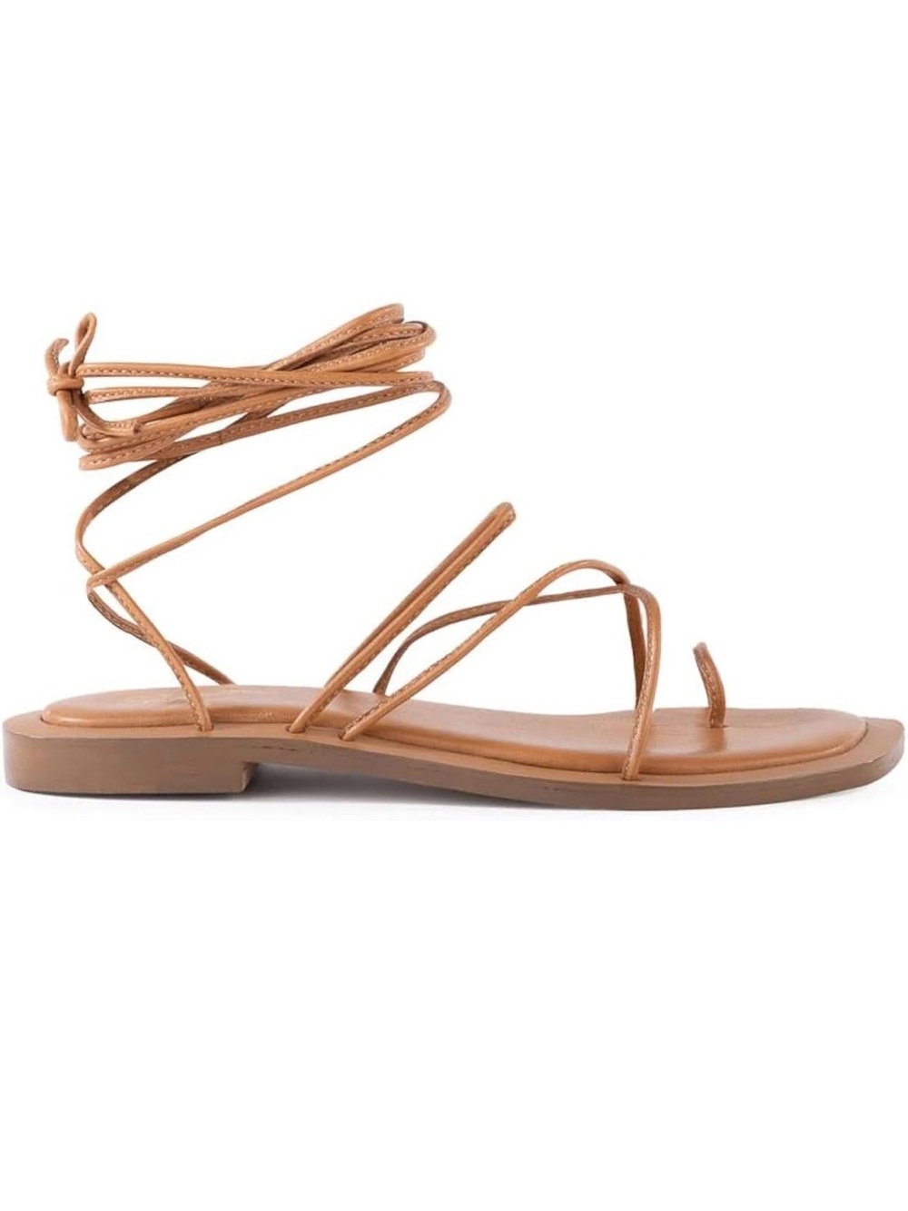 Seychelles lace up lilac sandal